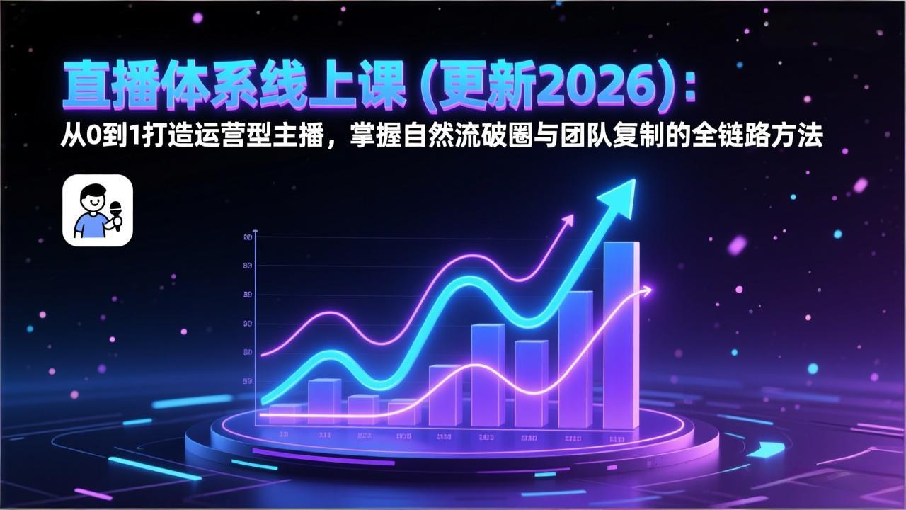 直播体系线上课(更新2026-创客联盟