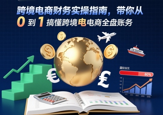 跨境电商财务实操指南，带你从0到1搞懂跨境电商全盘账务-创客联盟