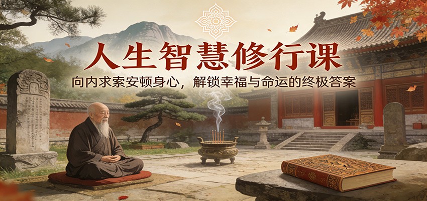 人生智慧修行课：向内求索安顿身心，解锁幸福与命运的终极答案-创客联盟