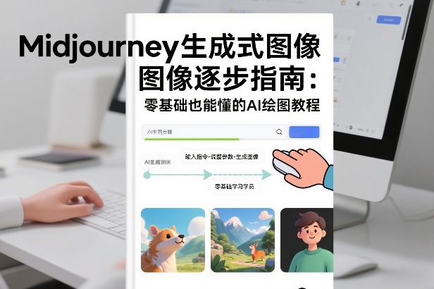 Midjourney生成式图像逐步指南：零基础也能懂的AI绘图教程-创客联盟