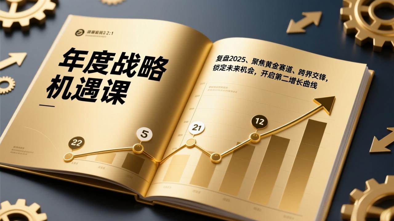 年度战略机遇课,复盘2025、聚焦黄金赛道、跨界交锋,锁定未来机会,开启第二增长曲线-创客联盟