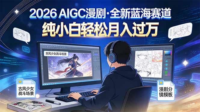 2026年全新蓝海赛道，纯小白轻松月入过万-创客联盟