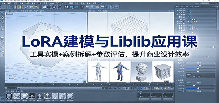 LoRA建模与Liblib应用课：工具实操+案例拆解+参数评估，提升商业设计效率-创客联盟