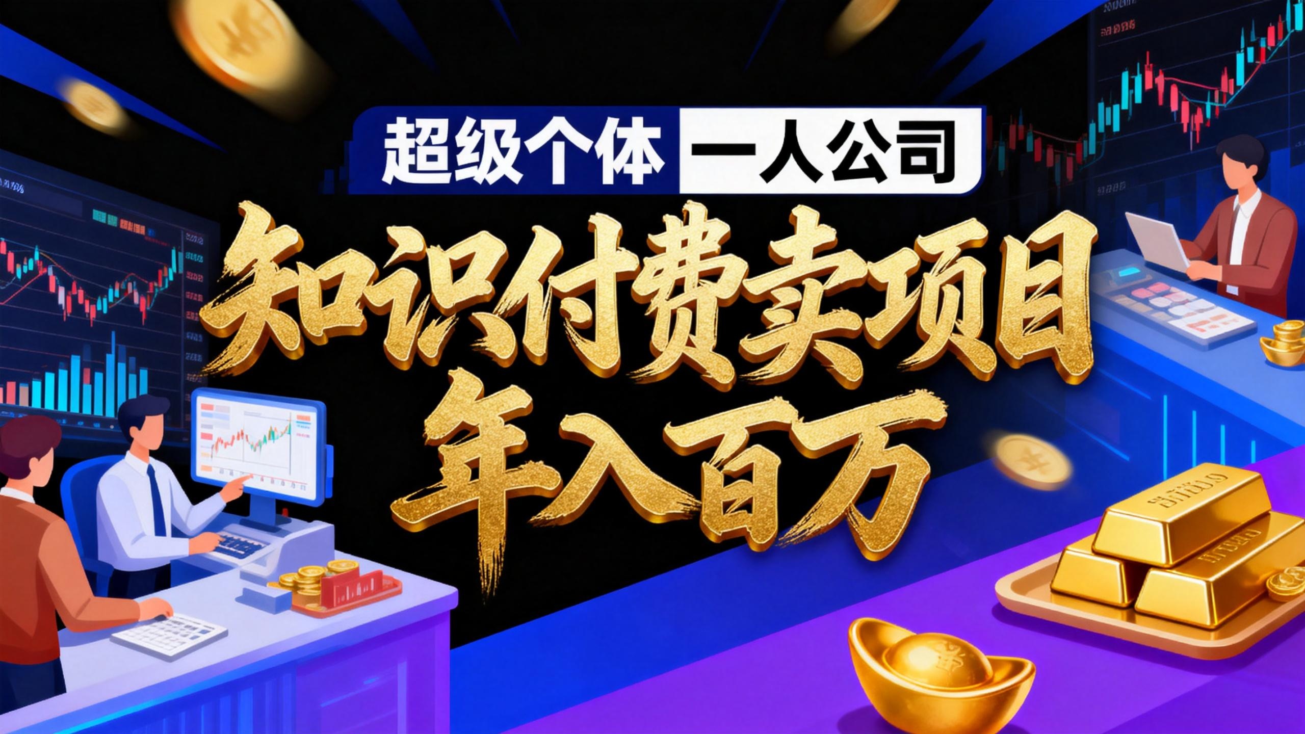 2026年“超级个体一人公司”私域卖项目年入百万，个人IP-精准引流-项目包装-转化成交-创客联盟